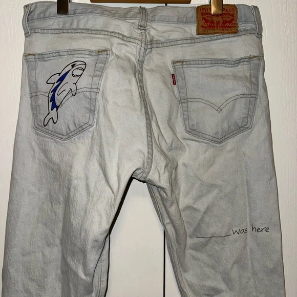 Levi's 501 93 Cropped Stretch Jeans - Picture 5 of 16